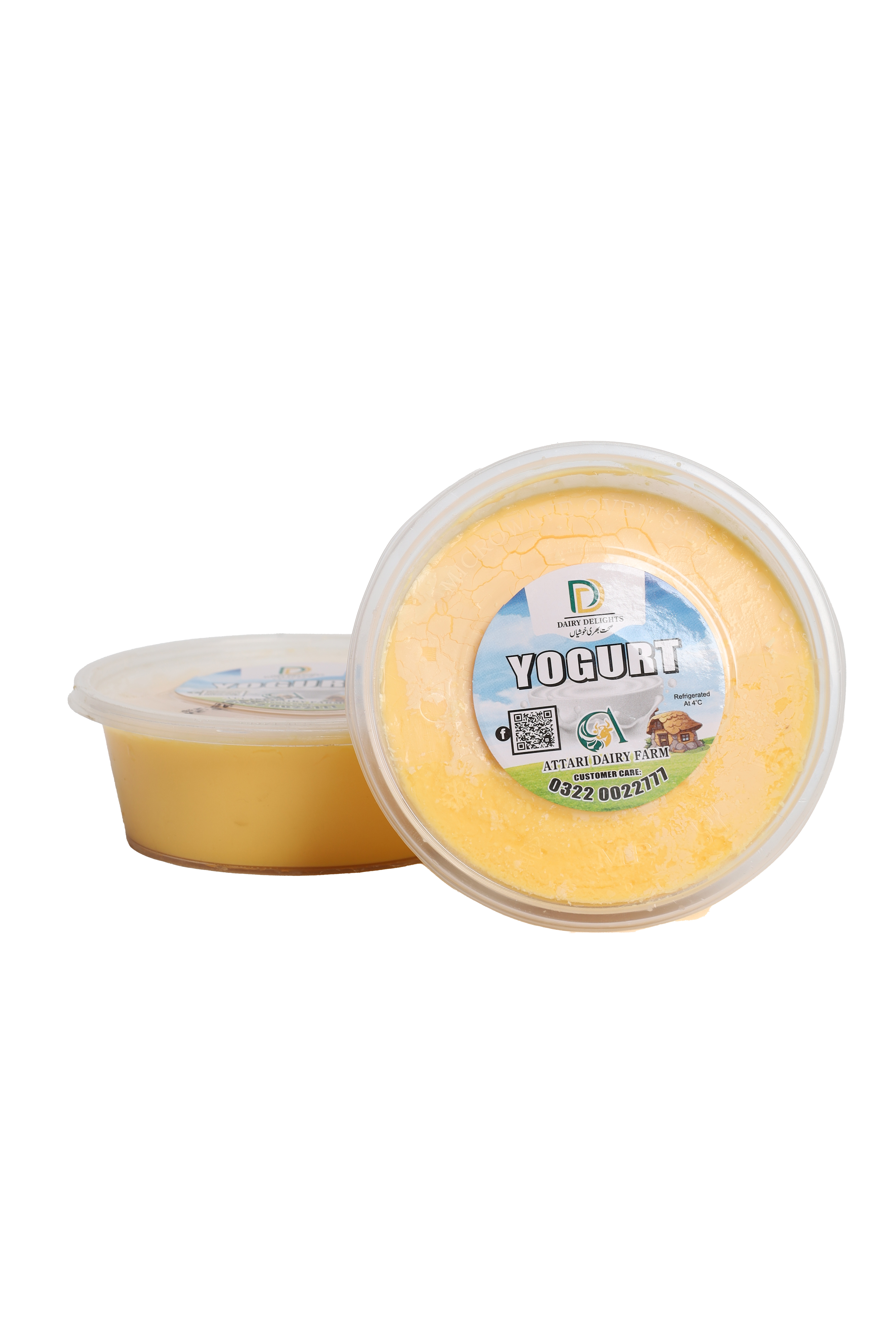 Mango flavored dairy product